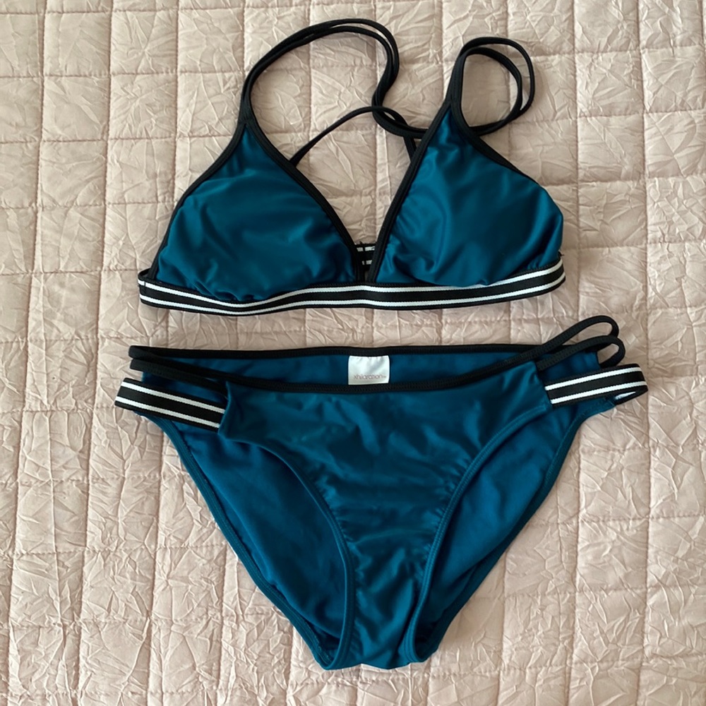 Dark Green Sporty Bikini